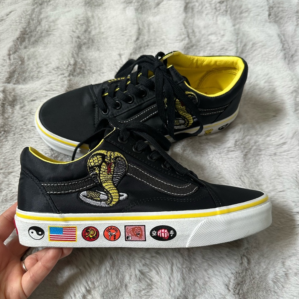 Cobra Kai Vans size 7 women’s 5.5 men’s
